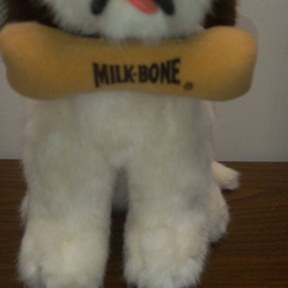 Dakin Beethoven St. Bernard Dog Milk Bone Promo Plush Stuffed Animal - Picture 2 of 11